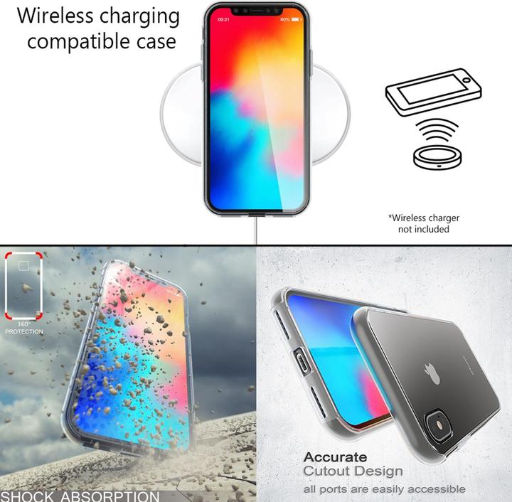 Produktbild Nalia 360 Grad Handyhülle (Apple iPhone XS Max)