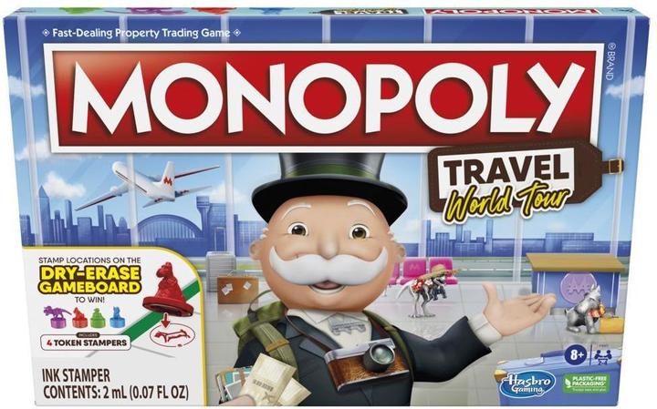 Immagine prodotto Hasbro Gaming Travel World Tour Monopoly Travel World Tour Gioco da tavolo Famiglia (Finlandese)