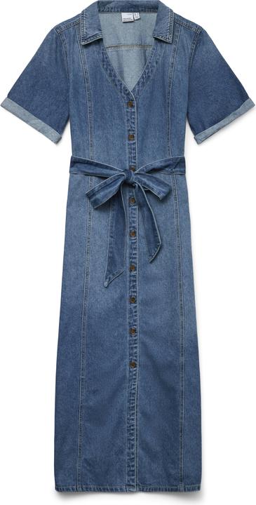 Vero Moda VMTRYLLA Midikleid Jeanskleid