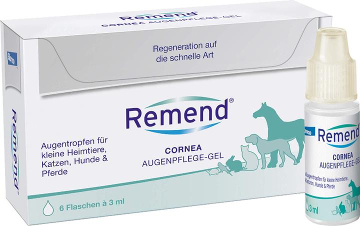 Produktbild Bayer REMEND-Cornea Augenpflege-Gel vet., 6 ml Lösung (Hund, 6 ml)