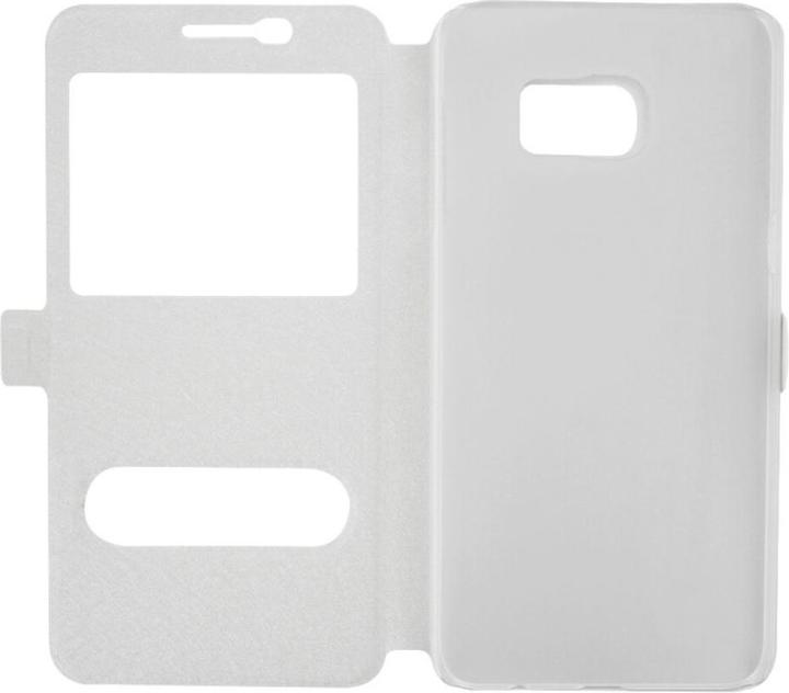 Image du produit NoName TPU Flip Case pour Samsung Galaxy S6 Edge Plus blanc (Samsung Galaxy S6 Edge+)