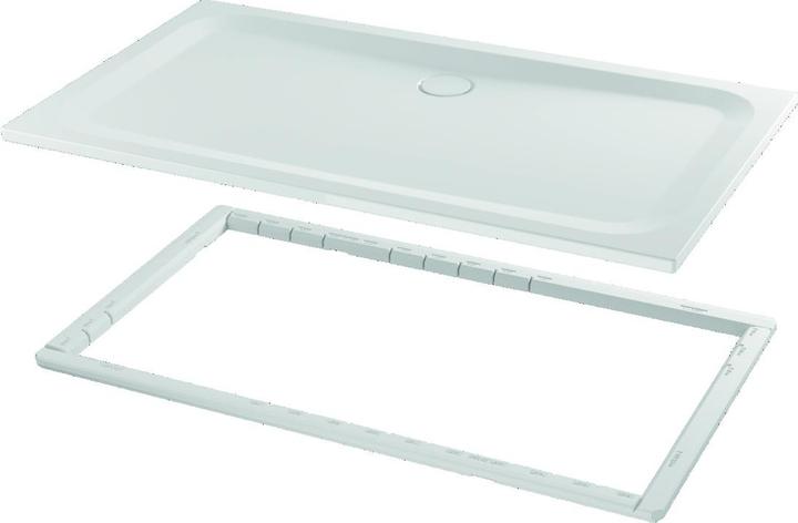Produktbild Bette BetteUltra Rechteck-Duschwanne mit Minimum-Wannenträger, 1700x750x35mm