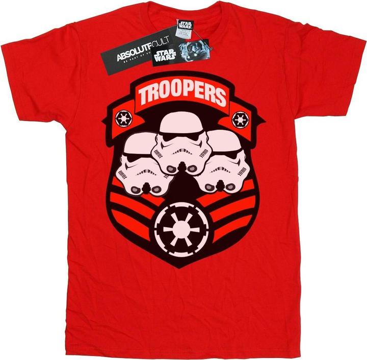 Actual product image Star Wars Boys Stormtrooper Troopers T-Shirt (140, 146)
