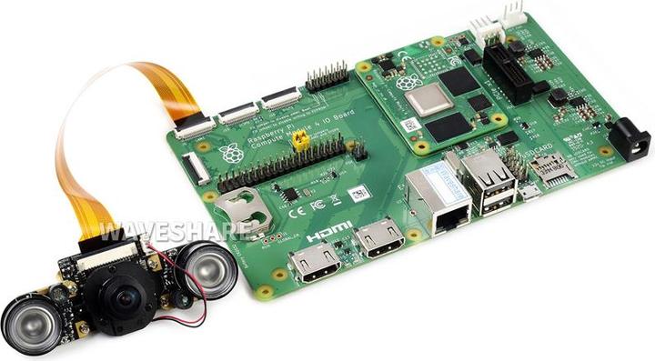 Actual product image WaveShare Camera IMX219-160 162° FOV IR-CUT for Jetson Nano / Compute Module