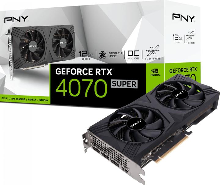 Produktbild PNY GeForce RTX 4070 SUPER VERTO (12 GB)