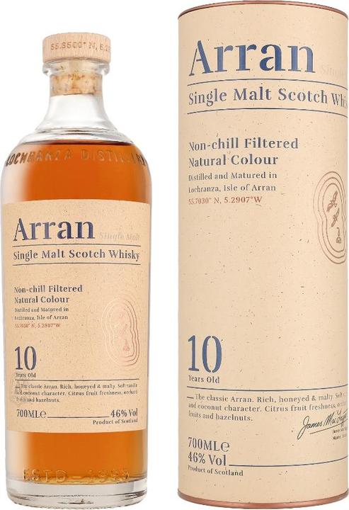 Arran Distillery 10 Years (Single Malt, Scotch whisky, 1 x 70 cl)