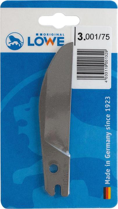 Produktbild Löwe Ersatzklinge 3001/75, lang, für Kabelkanalschere (Ersatzklinge)