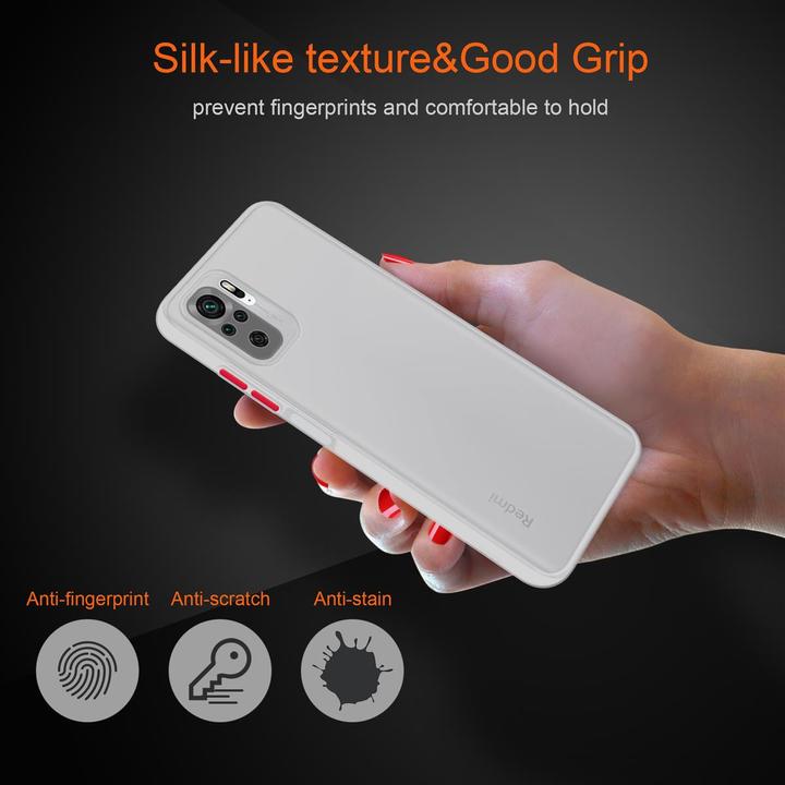 Produktbild Cadorabo Hybrid Matt Cover (Xiaomi Redmi Note 10S, Xiaomi Mi Note 10)