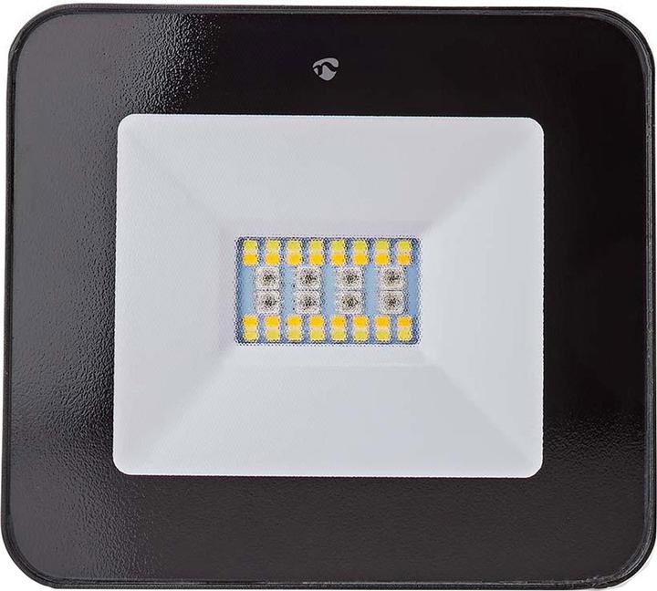 Nedis SmartLife-Flutlicht | 1600 lm | Wi-Fi | 20 W | RGB / Warm bis kühlen weiss | 2700 - 6500 K | Al (1600 lm, IP65)