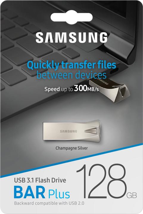 Produktbild Samsung Bar Plus V1 (128 GB, USB-A, USB 3.1)