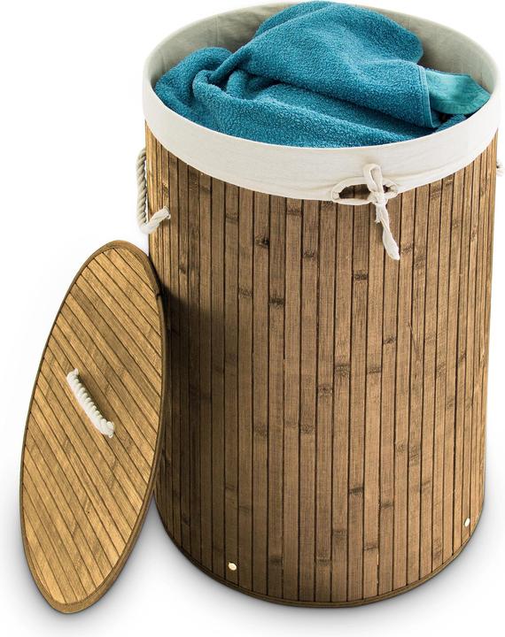 Actual product image Relaxdays Round Hamper (70 l)