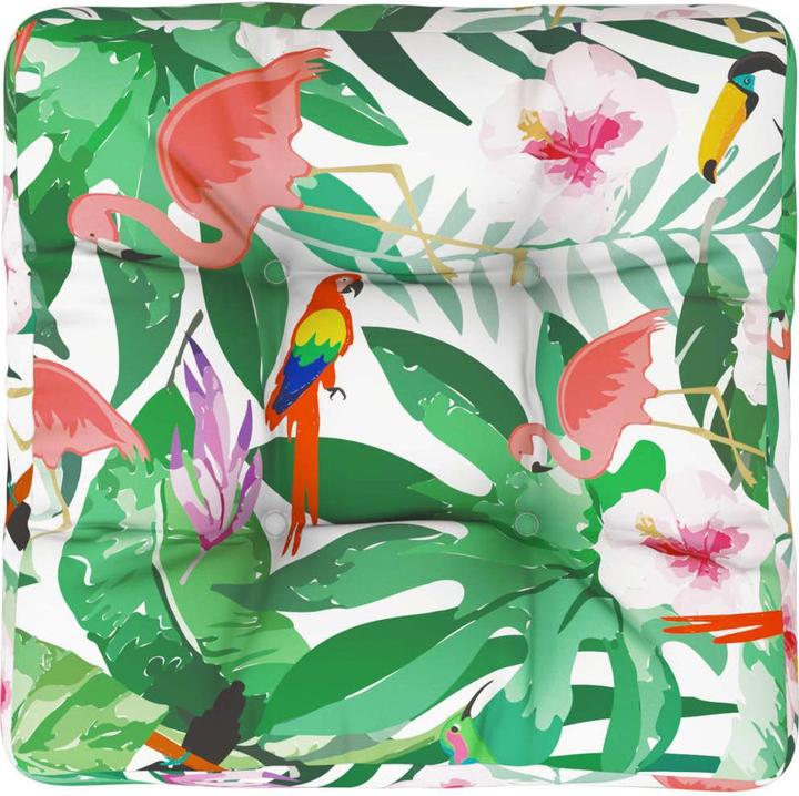 Actual product image VidaXL Pallet cushion 58X58X10 Cm Oxford fabric (110 x 58 x 10 cm)