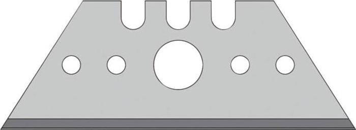 Immagine prodotto Tecwerk Trapezklinge L52xB18,7xS0,65mm mit Lochung (Lama di ricambio)
