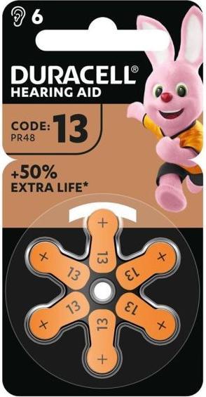 Produktbild Duracell Electronics Easy Tab (6 Stk., A13, 290 mAh)