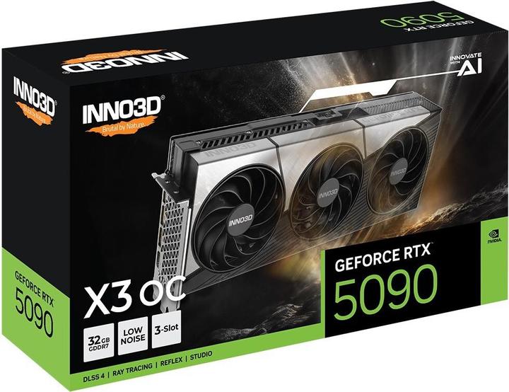 Actual product image Inno3D GeForce RTX 5090 X3 OC (32 GB)
