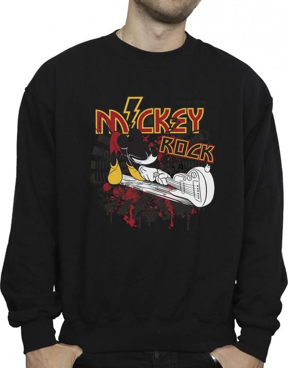 Produktbild Disney Mickey Mouse Smash Guitar Rock Sweatshirt (M)