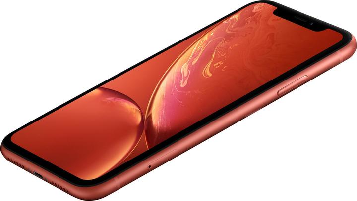 Actual product image Apple iPhone XR (64 GB, Coral, 6.10", SIM + eSIM, 12 Mpx, 4G)