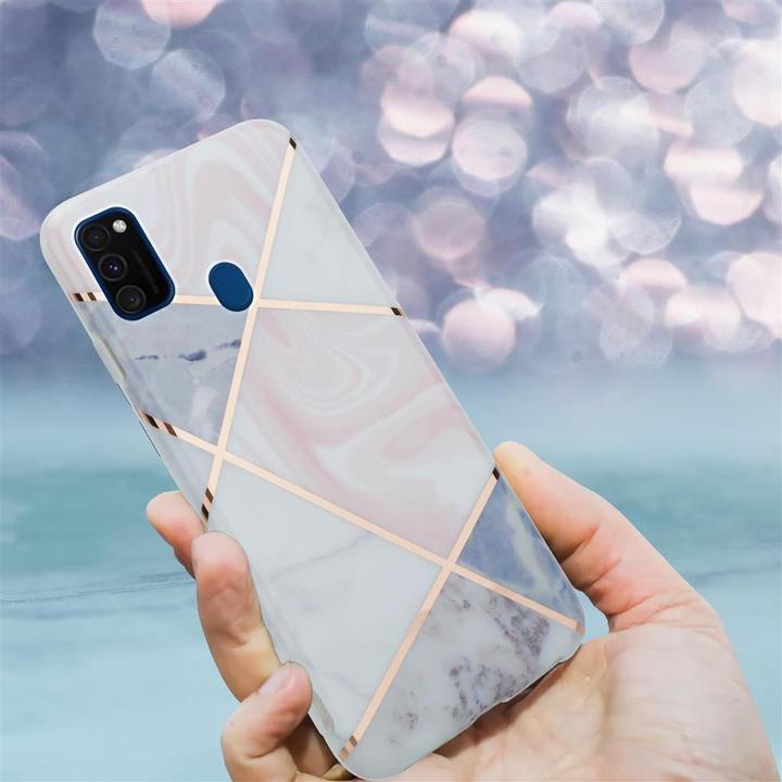 Produktbild Cadorabo IMD TPU Bunter Marmor Cover (Huawei P20 Lite)