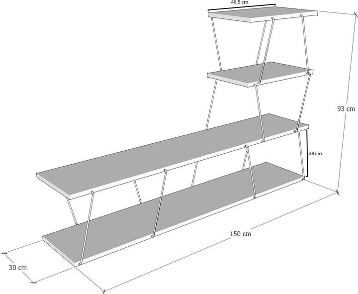 Produktbild Skye Decor Alice (150 x 93 x 30 cm)
