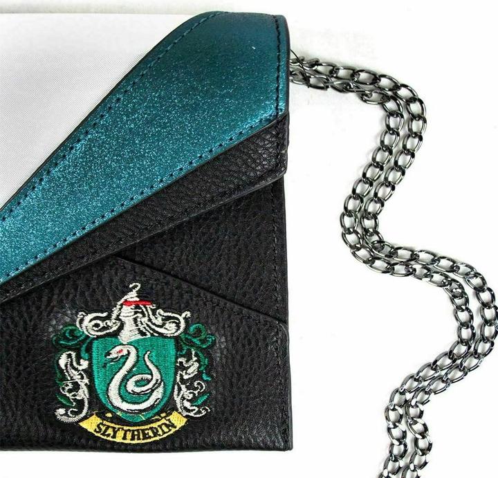 Immagine prodotto Danielle Nicole Pochette da donna/ragazzo dell'uniforme Serpeverde di Harry Potter