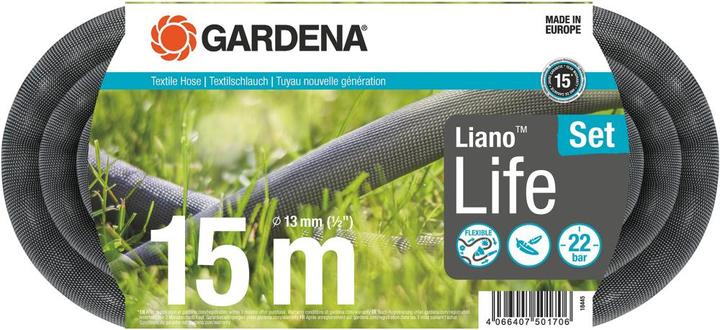 Produktbild Gardena Liano Life 1/2 Set (15 m, 50.80 mm)