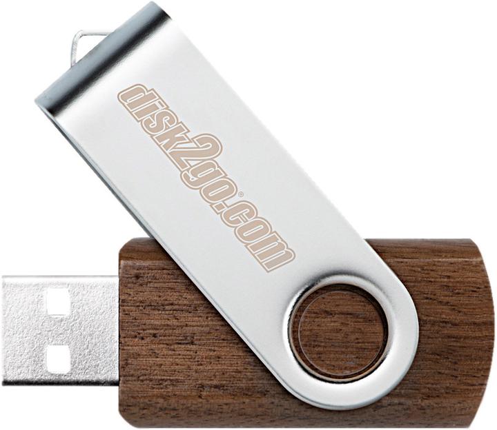 Actual product image Disk2go Wood (64 GB, USB 3.0, USB-A)