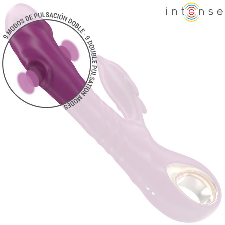 Produktbild Intense Halle Multifunktionsvibrator Mit Delfin-Stimulierender Zunge Lila