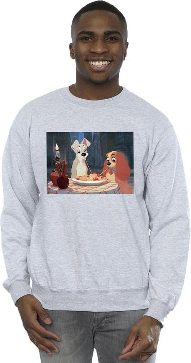 Image du produit Disney - Sweat LADY AND THE TRAMP SPAGHETTI PHOTO - Homme (L)
