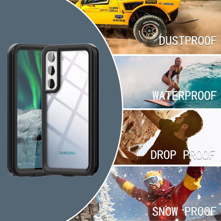 Immagine prodotto Redpepper Samsung S22 - IP68 Wasserdichtes Outdoor Case, schwarz (Samsung Galaxy S22)