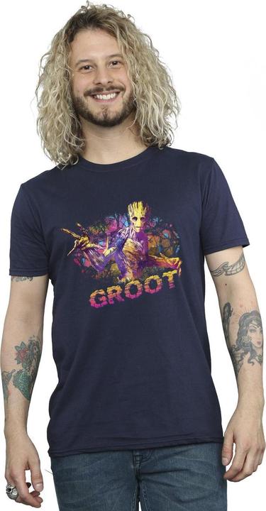 Produktbild Guardians Of The Galaxy Abstract Groot TShirt (XXL)