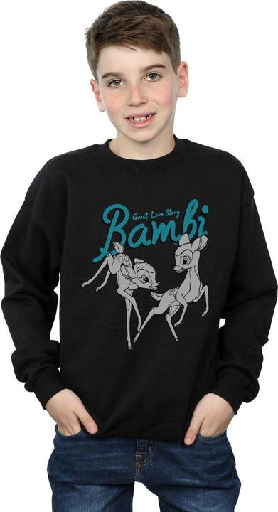 Actual product image Disney Boys Bambi Great Love Story Sweatshirt (128)