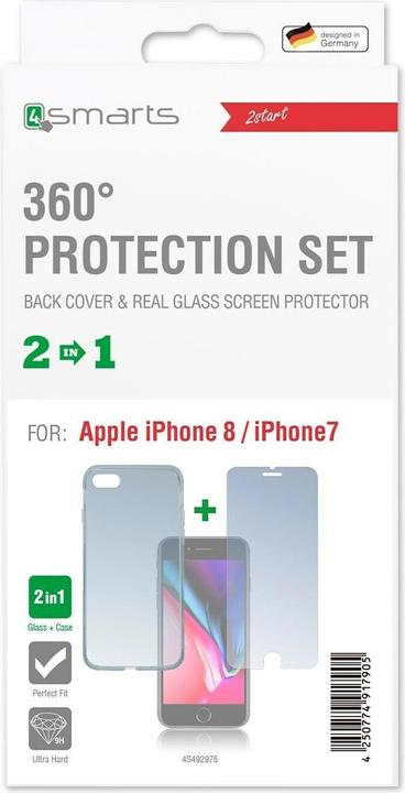 Actual product image 4smarts Premium Protection (Apple iPhone 8, Apple iPhone 7, Apple iPhone SE (3rd Gen), Apple iPhone SE (2nd Gen))