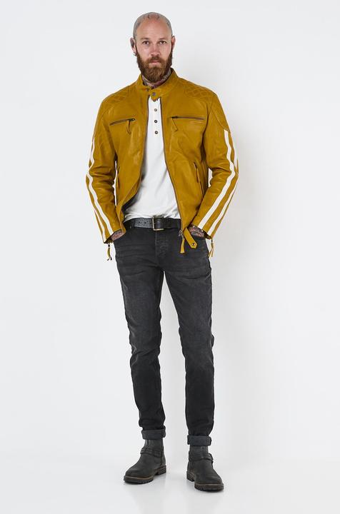 Image du produit Joe Browns Quilted Premium Leather Racer Jacket (XL)