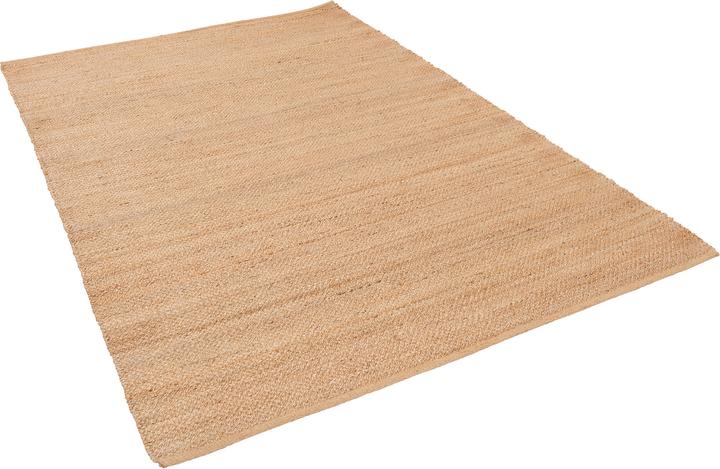 Actual product image Pergamon Naturfaser Teppich Jute Salsa Uni (80 x 150 cm)