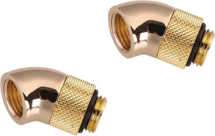 Produktbild Bykski B-RD45-X-GD 45° G1/4 Winkel drehbar Verbindung, gold