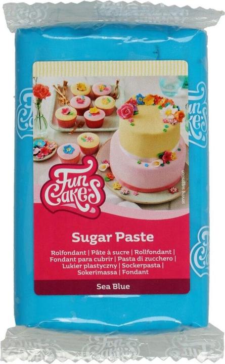 Actual product image FunCakes Sugar paste - Sea blue - 250gr (1 x)