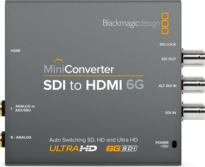 Immagine prodotto Blackmagic Mini convertitore SDI-HDMI 6G (Convertitore videocamera)