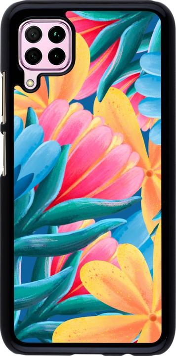 Actual product image PhoneLook Cover Spring 23 colourful flowers (Huawei P40 Lite)