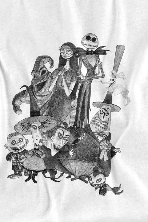 Image du produit The Nightmare Before Christmas - T-shirt - Enfant (140)