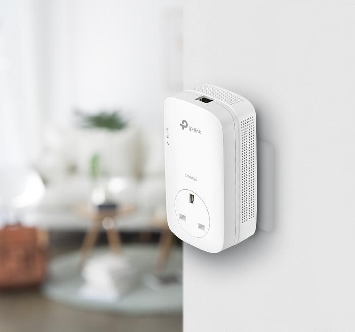 Actual product image TP-Link AV1300 Gigabit Passthrough Powerline Starter Kit (1200 Mbit/s)