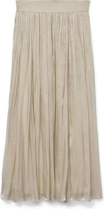 Vero Moda VMVIPS Mittlere Taille Langer Rock Plissierter Rock