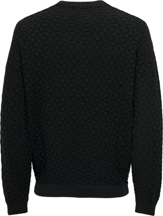 Only & Sons Onskalle Reg 12 Struc Crew Knit Noos