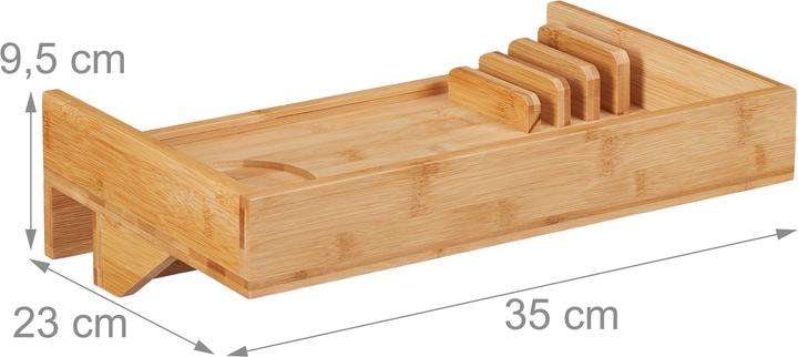Produktbild Relaxdays Bettablage Organizer (35 x 23 x 9.5 cm)