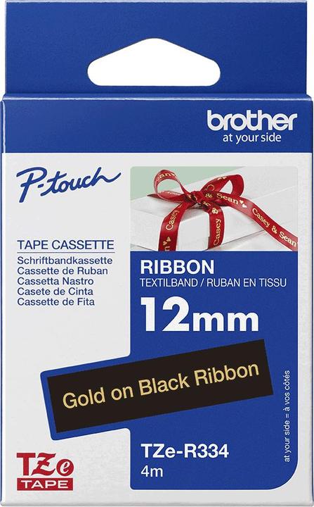 Actual product image Brother P-Touch (1.20 cm, Black)