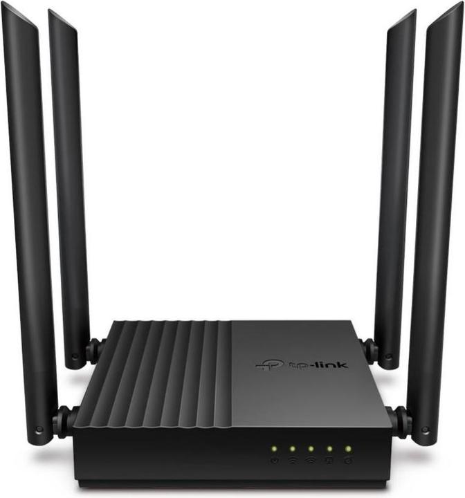 TP-Link ARCHER A64 wireless router Gigabit Ethernet Dual-band ( / ) Black