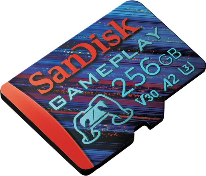 Image du produit SanDisk Gameplay (256 Go, microSDXC, U3, UHS-I)