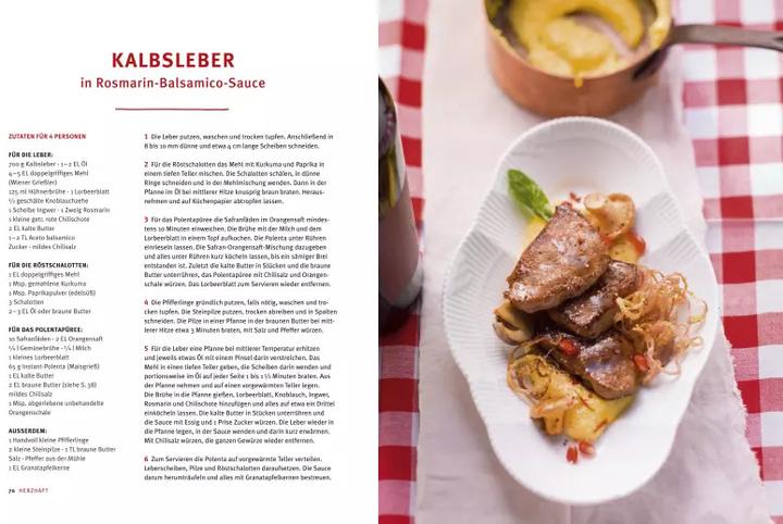 Actual product image Herzhaft & süss - Italienische Leckerbissen (German, Alfons Schuhbeck, Angelica Schwalber, 2016)