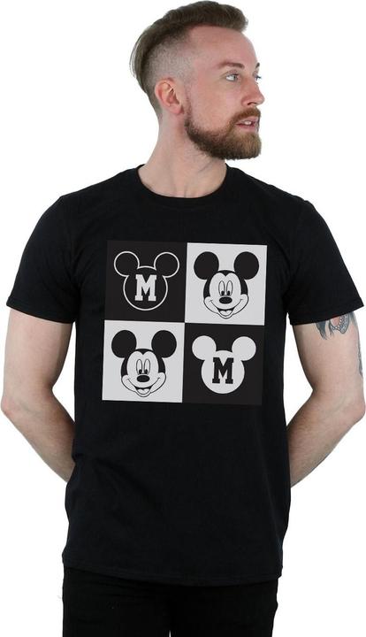 Produktbild Disney Mickey Mouse Smiling Squares TShirt (XL)