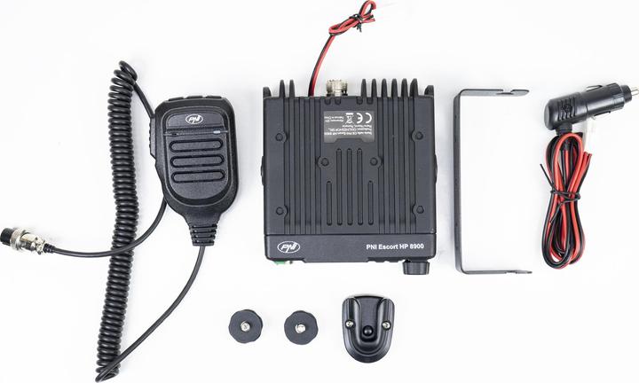 Image du produit PNI CB Escort HP 8900 ASQ paquet radio, 12-24 V + Extra 48 antenne CB avec base magnétique, 12