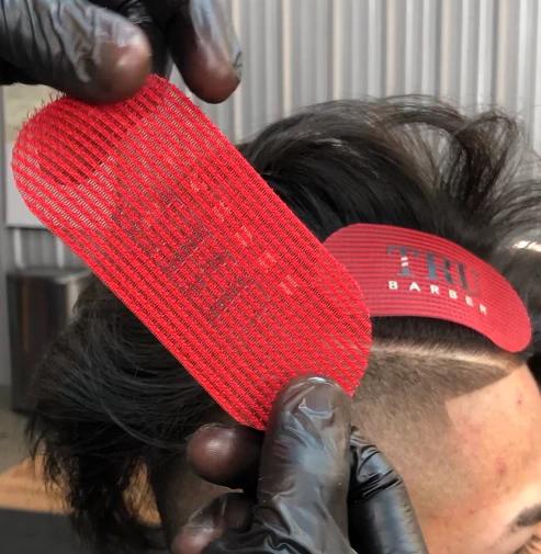 Produktbild Tru Barber Haarklemmen Rot (1 Stk.)